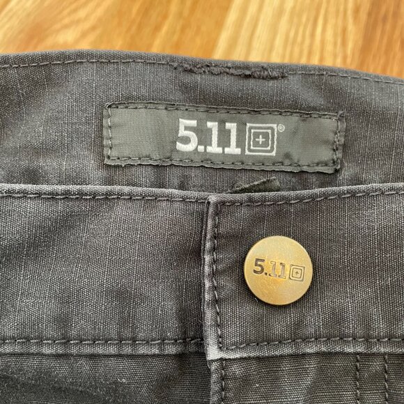 5.11 Tactical Taclite Pro Ripstop Pants 74273-019 Black Mens Size 32 x 32 - Picture 4 of 13